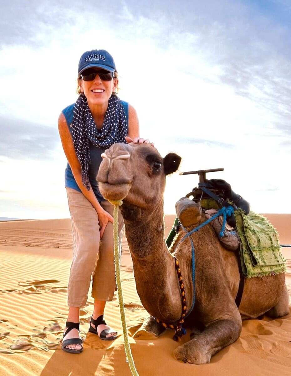 Scenic Morocco travel destination featuring stunning mountains, palm trees, and authentic landscapes.