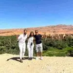 Travelers enjoying panoramic views during a 7-day Morocco tour from Marrakech.